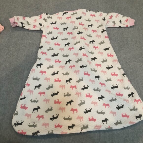 Hudson Baby Unisex Baby Premium Quilted Long Sleeve Sleeping Bag and Wearable - Picture 2 of 5